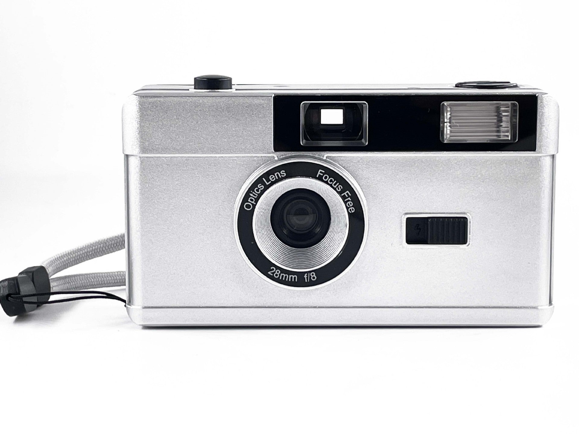 HKM-154963 35MM Retro Film Camera with Built-in Flash and 28mm Lens