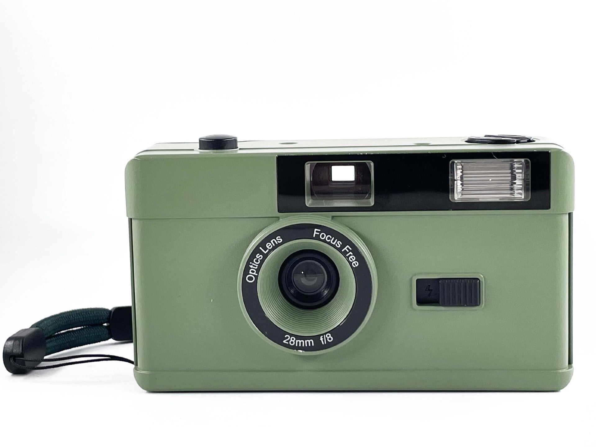HKM-154963 35MM Retro Film Camera with Built-in Flash and 28mm Lens