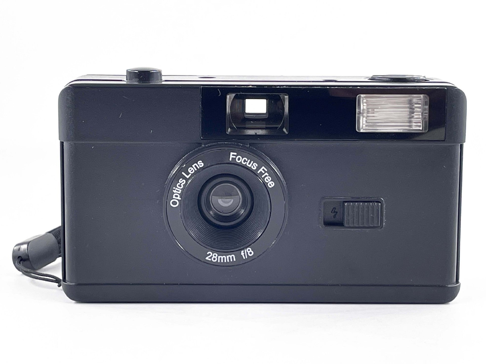 HKM-154963 35MM Retro Film Camera with Built-in Flash and 28mm Lens