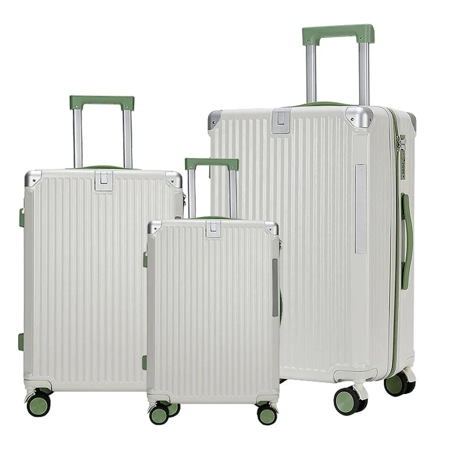 HKM-154963 Custom Soft Shell Carry-On Suitcase for Travel, Durable Lightweight Luggage Set