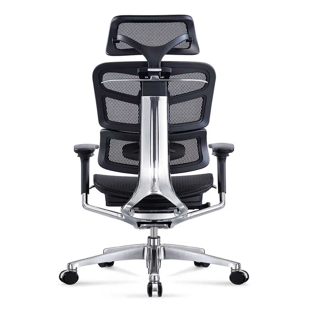 HKM-155027 Ergonomic High Back Mesh Executive Office Chair with Adjustable 4D Armrests and Smooth Seat Sliding Function