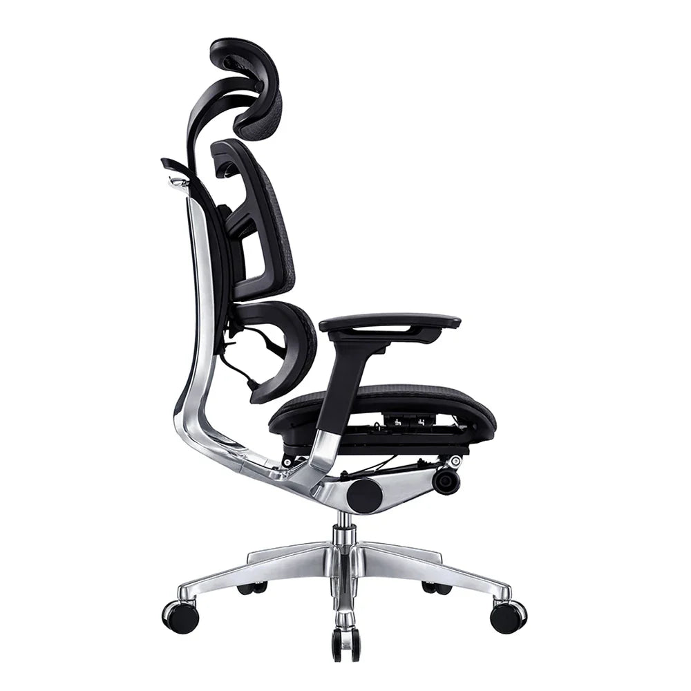 HKM-155027 Ergonomic High Back Mesh Executive Office Chair with Adjustable 4D Armrests and Smooth Seat Sliding Function