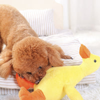 HKM-1550525 Plush Dog Toy with Sound for Engaging Play and Comfort