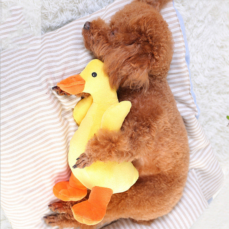 HKM-1550525 Plush Dog Toy with Sound for Engaging Play and Comfort