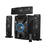 HKM-155091 3.1 Wireless Home Theatre System with Surround Sound and Bluetooth Connectivity