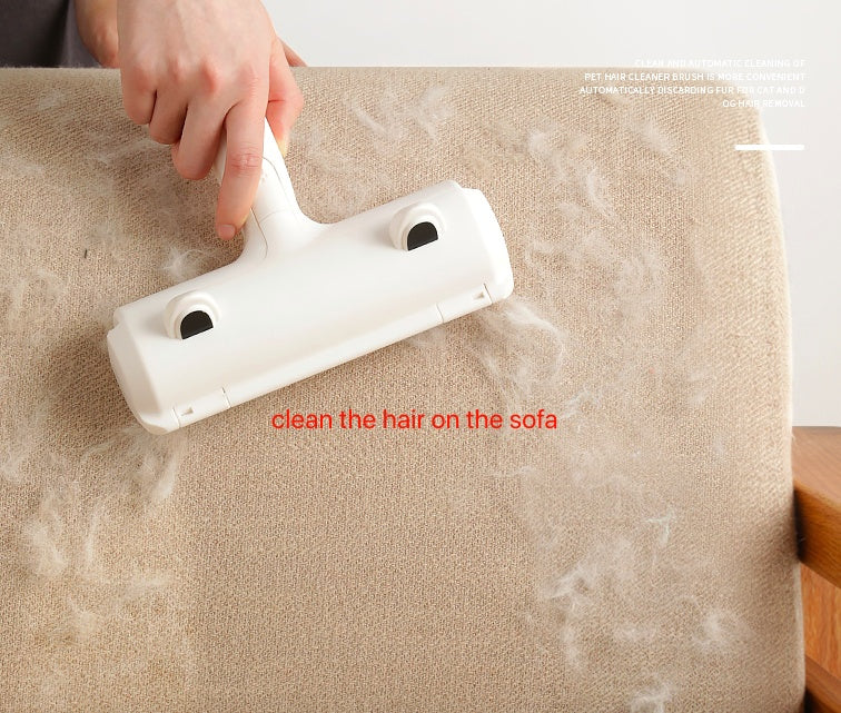 HKM-1552445 Pet Hair Processor with Automatic Hair Removal and Two-Way Bristles for Easy Cleaning of Carpets and Sofas