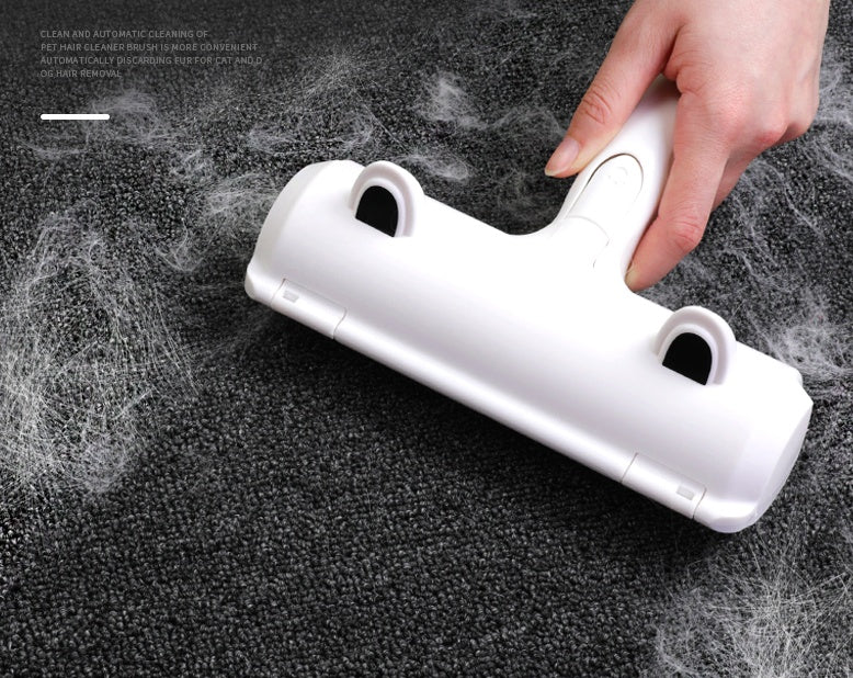 HKM-1552445 Pet Hair Processor with Automatic Hair Removal and Two-Way Bristles for Easy Cleaning of Carpets and Sofas
