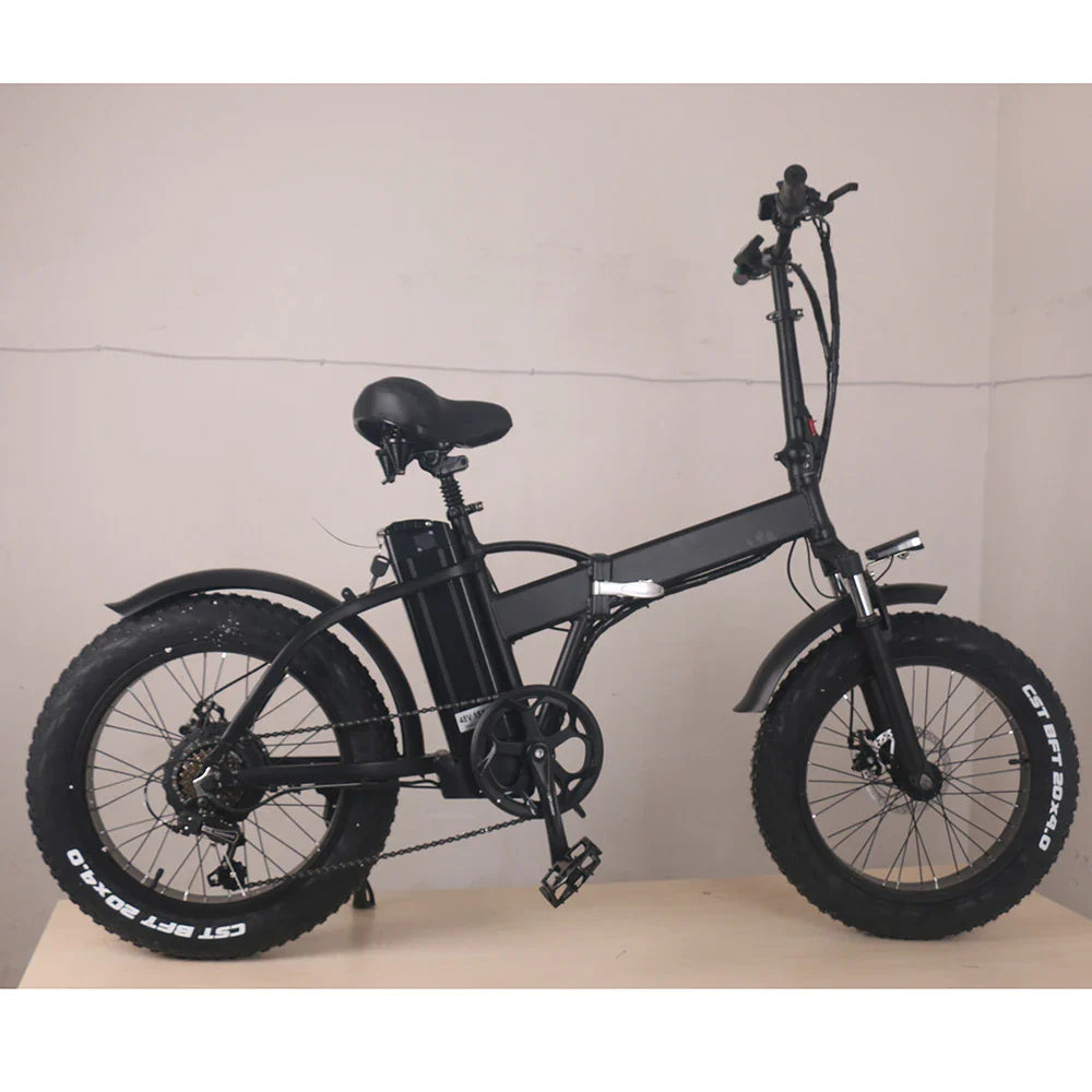 HKM-155283 750W Electric Bike with 15Ah Battery and 20-Inch Mountain Tires for Adults