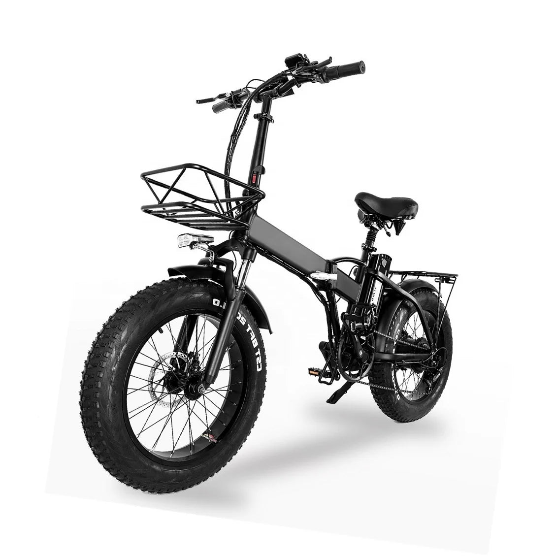 HKM-155283 750W Electric Bike with 15Ah Battery and 20-Inch Mountain Tires for Adults