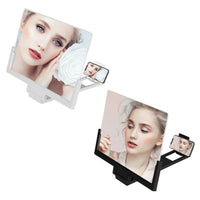 HKM-155283 Mobile Phone Stand with 3-5x Magnification - Durable ABS and Acrylic - Ideal Viewing Distance 1-2m
