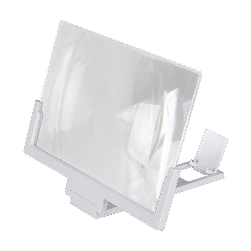 HKM-155283 Mobile Phone Stand with 3-5x Magnification - Durable ABS and Acrylic - Ideal Viewing Distance 1-2m