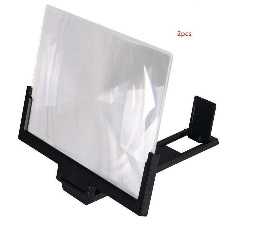 HKM-155283 Mobile Phone Stand with 3-5x Magnification - Durable ABS and Acrylic - Ideal Viewing Distance 1-2m