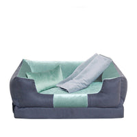 HKM-1556669 Non-Stick Washable Plush Dog Mattress - Warm, Bite & Scratch Resistant, Multiple Sizes Available