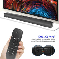 HKM-155731 50W Compact Wireless Bluetooth Sound Bar with Subwoofer for Home Theatre System