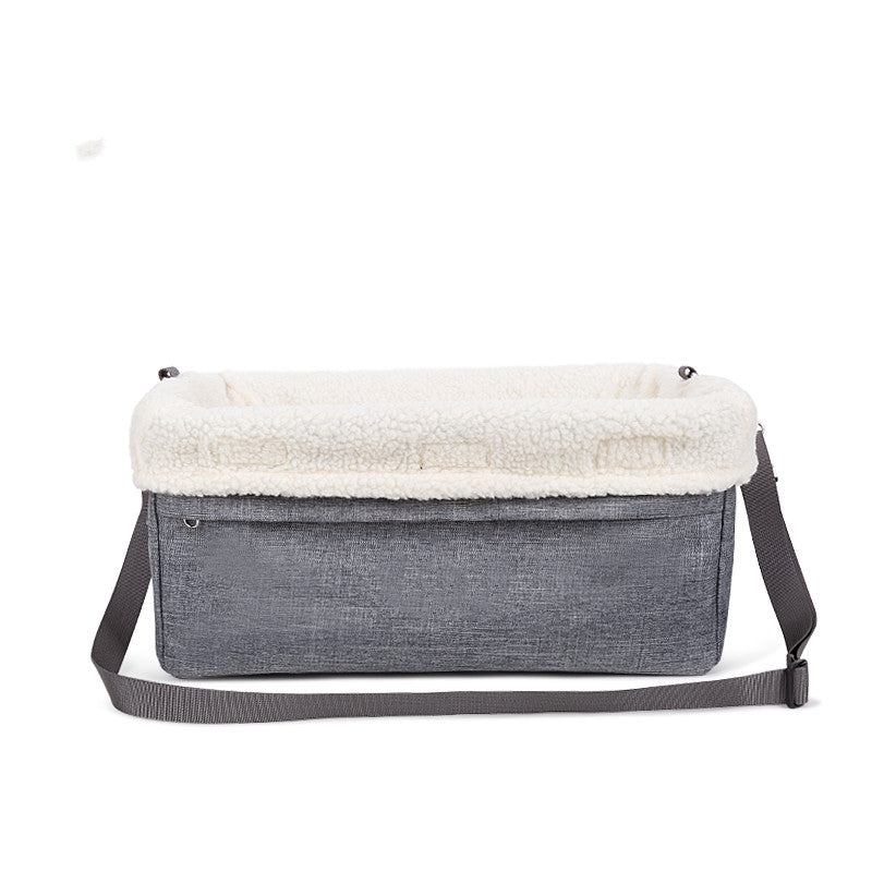 HKM-1558845 Universal Pet Car Pad - Anti-Escape, Durable Nylon Oxford Cloth, Size 39cm x 30cm x 19cm
