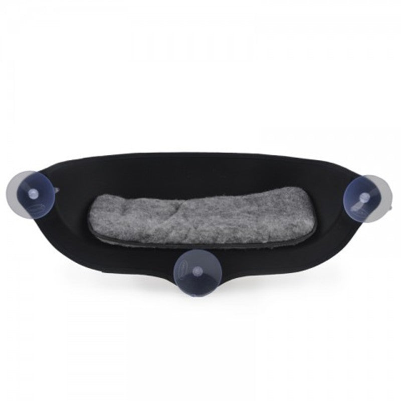 HKM-1560637 Window Hammock Suction Cup Cat Bed - Durable EVA, Waterproof, Supports Up to 26 lbs, 68.6 x 28 cm