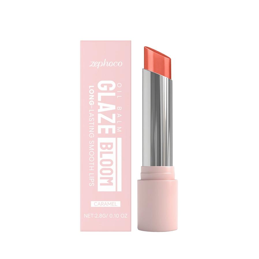 HKM-156115 Caramel Oil Balm with Vitamin E and Hyaluronic Acid for Moisturized Lips