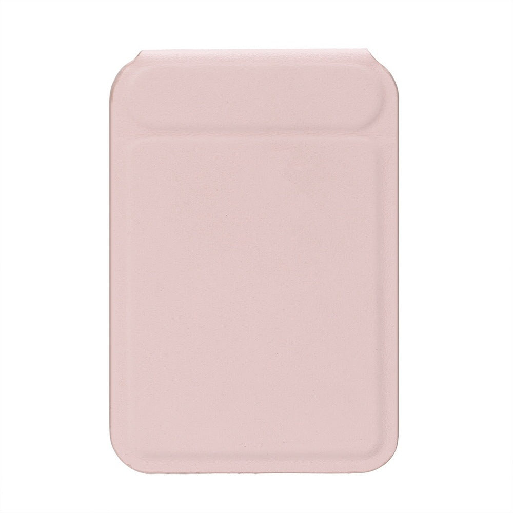 HKM-156115 MagSafe PU Magnetic Card Holder with Rotating Folding Bracket - Urban Simplicity Design