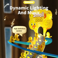 HKM-156179 Interactive Electric Duck Track with Lights and Music for Children - Sliding and Climbing Fun