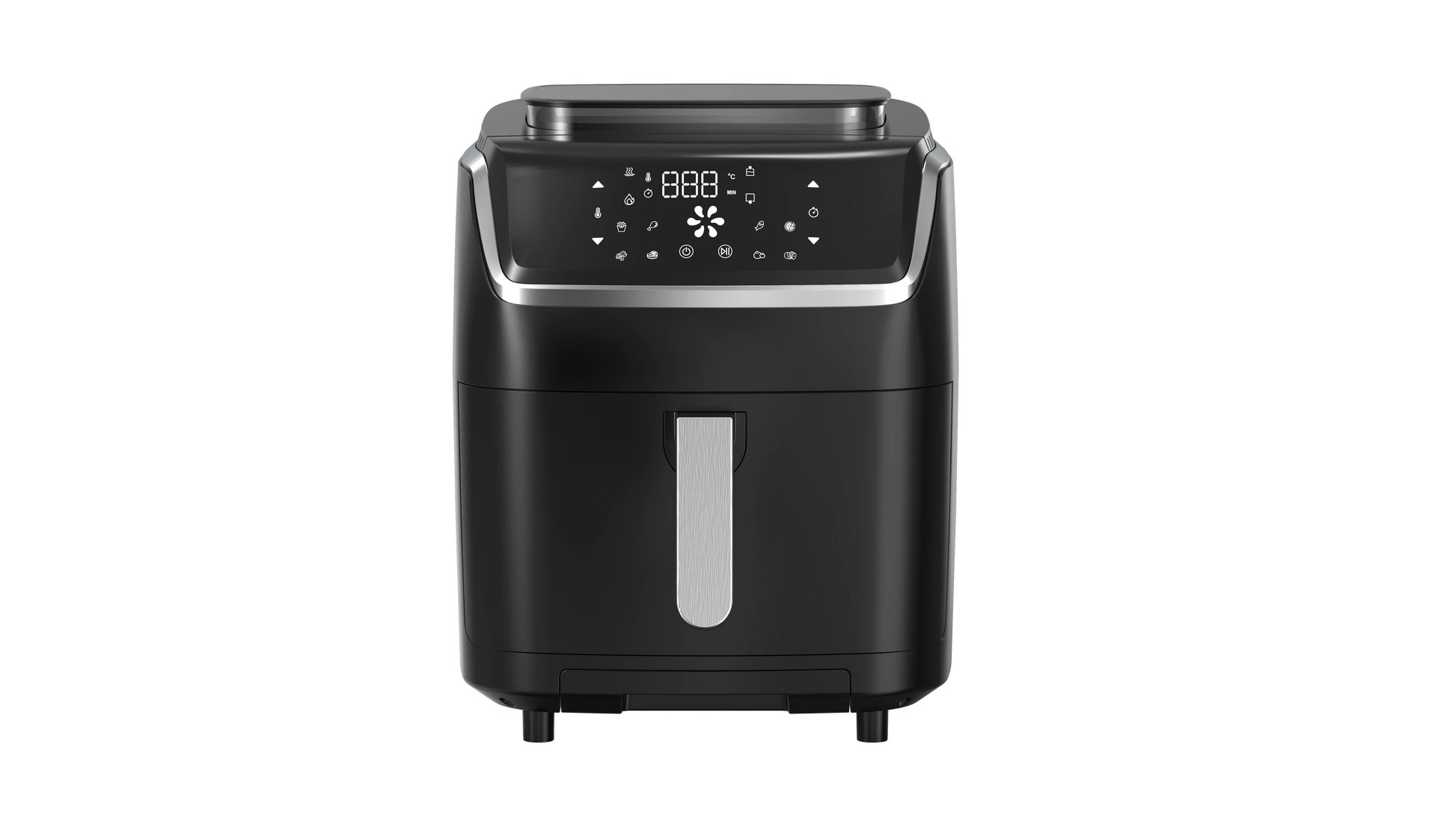 HKM-156307 6.5L Electric Steam Air Fryer with Double Stack Cooking Capacity