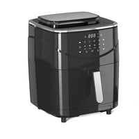 HKM-156307 6.5L Electric Steam Air Fryer with Double Stack Cooking Capacity