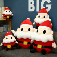 HKM-156307 Large Santa Claus Plush Doll - Soft Stuffed Toy for Kids, Perfect Christmas Gift