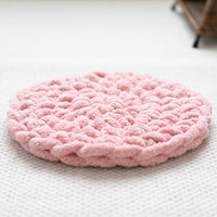 HKM-1564221 Hand-Woven Thermal Chenille Pet Mat for Dogs and Cats - Soft Wool Nest Mattress