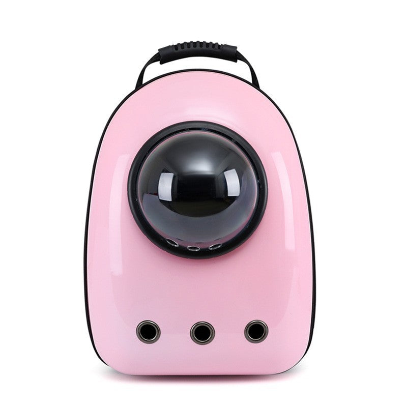HKM-1564605 Portable Space Capsule Cat Backpack - Medium Hard Pet Carrier in Various Colors
