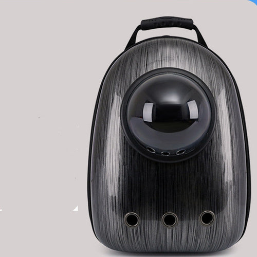 HKM-1564605 Portable Space Capsule Cat Backpack - Medium Hard Pet Carrier in Various Colors
