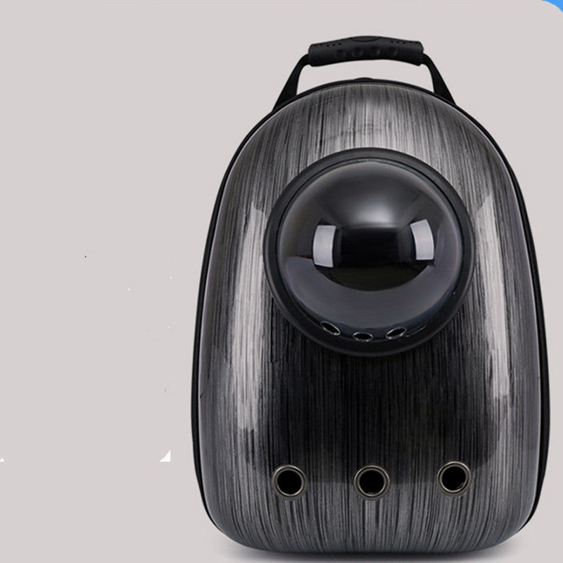 HKM-1564605 Portable Space Capsule Cat Backpack - Medium Hard Pet Carrier in Various Colors