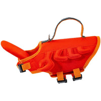 HKM-1564733 Cute Animal Shape Dog Life Jacket in Yellow Bee, Red Crab, White Swan Wings, Green Dinosaur, Blue-Yellow Stitching ¨C Sizes XS to XXL