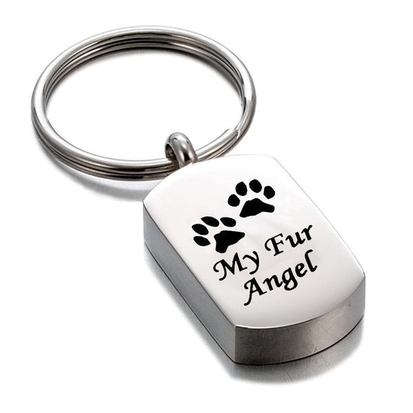HKM-1564989 Stainless Steel Perfume Bottle Pendant for Aromatherapy - My Fur Friend Series