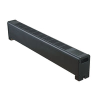HKM-156499 Electric Baseboard Convection Heater with Adjustable Thermostat and Remote Control - 1100W/1800W Options, Freestanding/Wall-Mounted