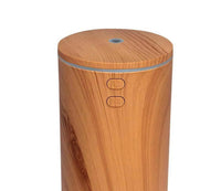 HKM-156499 USB Wood Grain Aroma Diffuser and Humidifier for Vehicles, 2-8 Hour Timer, Compact Design