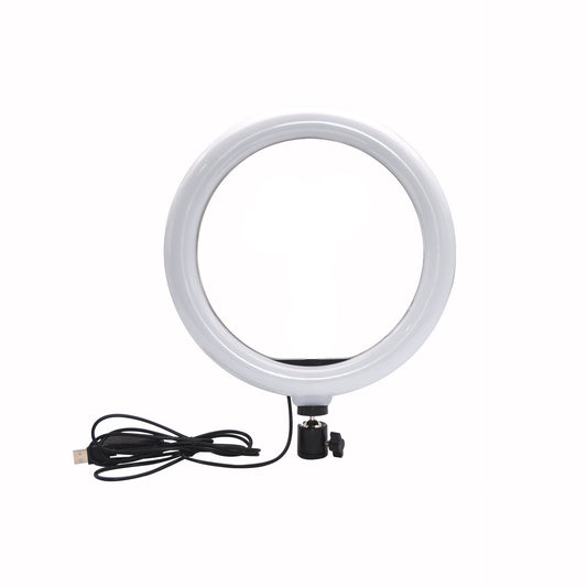 HKM-156563 10 Inch Desktop Selfie Ring Light with Adjustable Arm and Bluetooth Remote Control