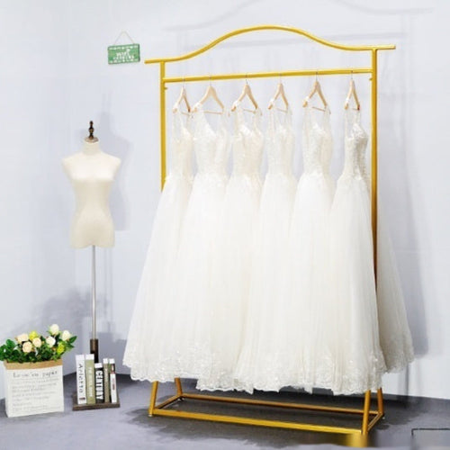 HKM-156563 Gold and Black Floor-Length Dress Display Stand for Wedding Dresses (Various Sizes Available)
