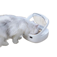 HKM-1566141 Smart Pet Feeder with Food Bowl, Ice Box, Collar and Charging Cable for Cats