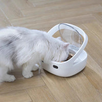 HKM-1566141 Smart Pet Feeder with Food Bowl, Ice Box, Collar and Charging Cable for Cats