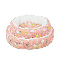 HKM-1566397 Universal Pet Bed Mat in Various Colors - Comfortable Cotton and Linen Fabric
