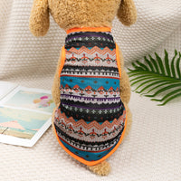 HKM-1566525 Ethnic Style Polyester Vest for Small Dogs - Multiple Color Options Available