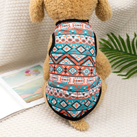 HKM-1566525 Ethnic Style Polyester Vest for Small Dogs - Multiple Color Options Available