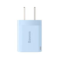 HKM-156755 Foldable Fast Charger for Mobile Phones, Type-C Input, Lithium Battery, Available in Purple, Pink, Far Peak Blue