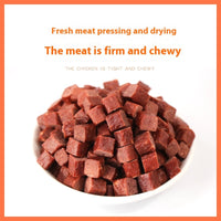 HKM-1568189 Dried Beef and Chicken Cubes for Dogs - 100g Pet Training Treats
