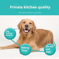 HKM-1568189 Dried Beef and Chicken Cubes for Dogs - 100g Pet Training Treats