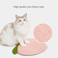 HKM-1568317 Durable Sisal Cat Scratching Board with Suction Cup for Easy Wall Mounting
