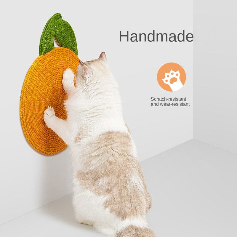 HKM-1568317 Durable Sisal Cat Scratching Board with Suction Cup for Easy Wall Mounting