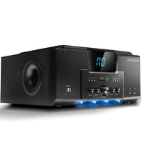 HKM-156883 5.1 Channel Home Theatre Speaker System with Powerful Subwoofer and Remote Control