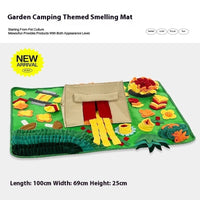 HKM-1568957 Dog Sniffing Mat - Interactive Food Hiding Blanket for Enrichment and Relaxation