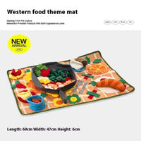 HKM-1568957 Dog Sniffing Mat - Interactive Food Hiding Blanket for Enrichment and Relaxation
