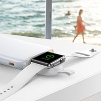 HKM-156947 Portable USB Charger for Apple Watch Models 1-4, Fast Charging, Lightweight Design